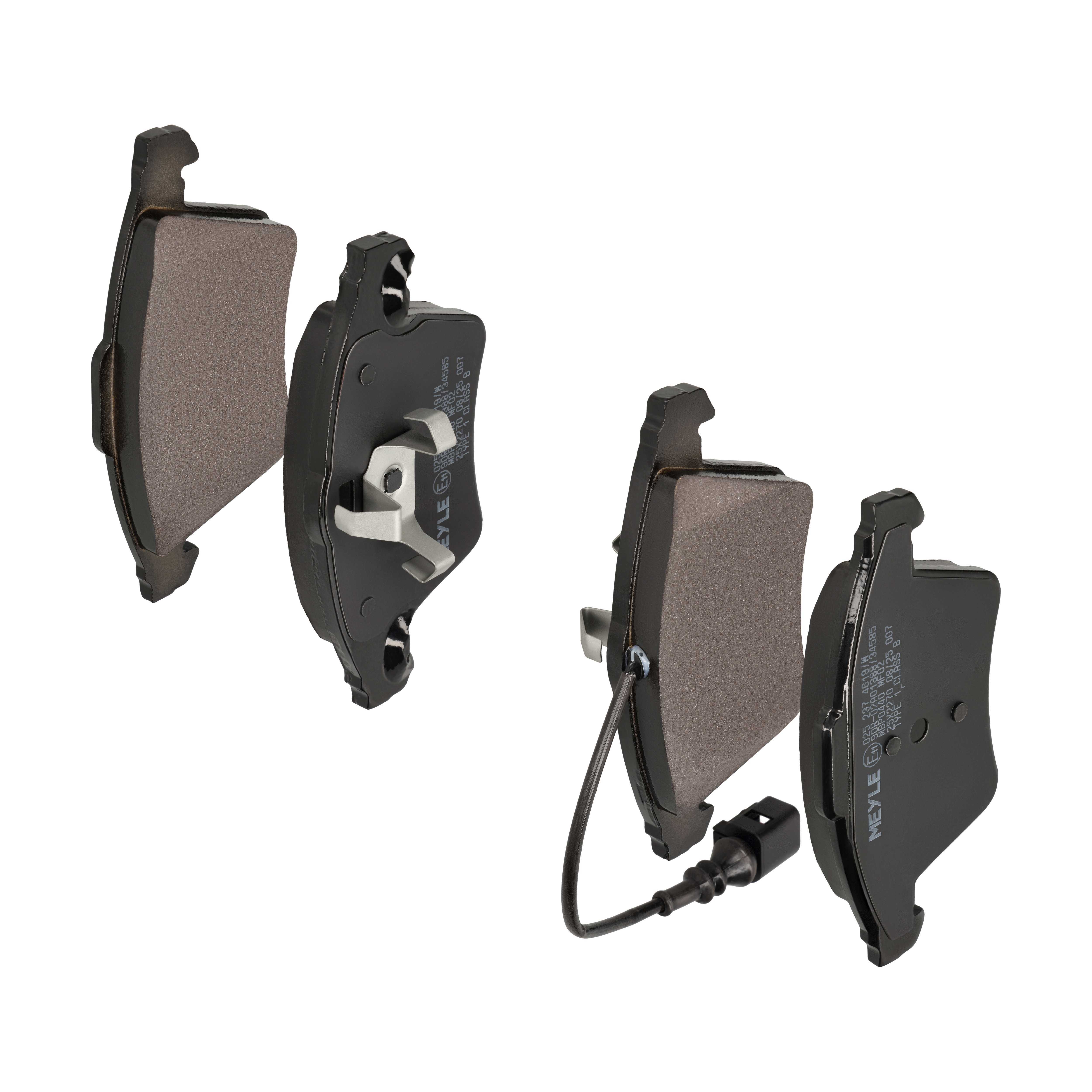 MEYLE Bremseklodser 0252374619w foraksel for VW