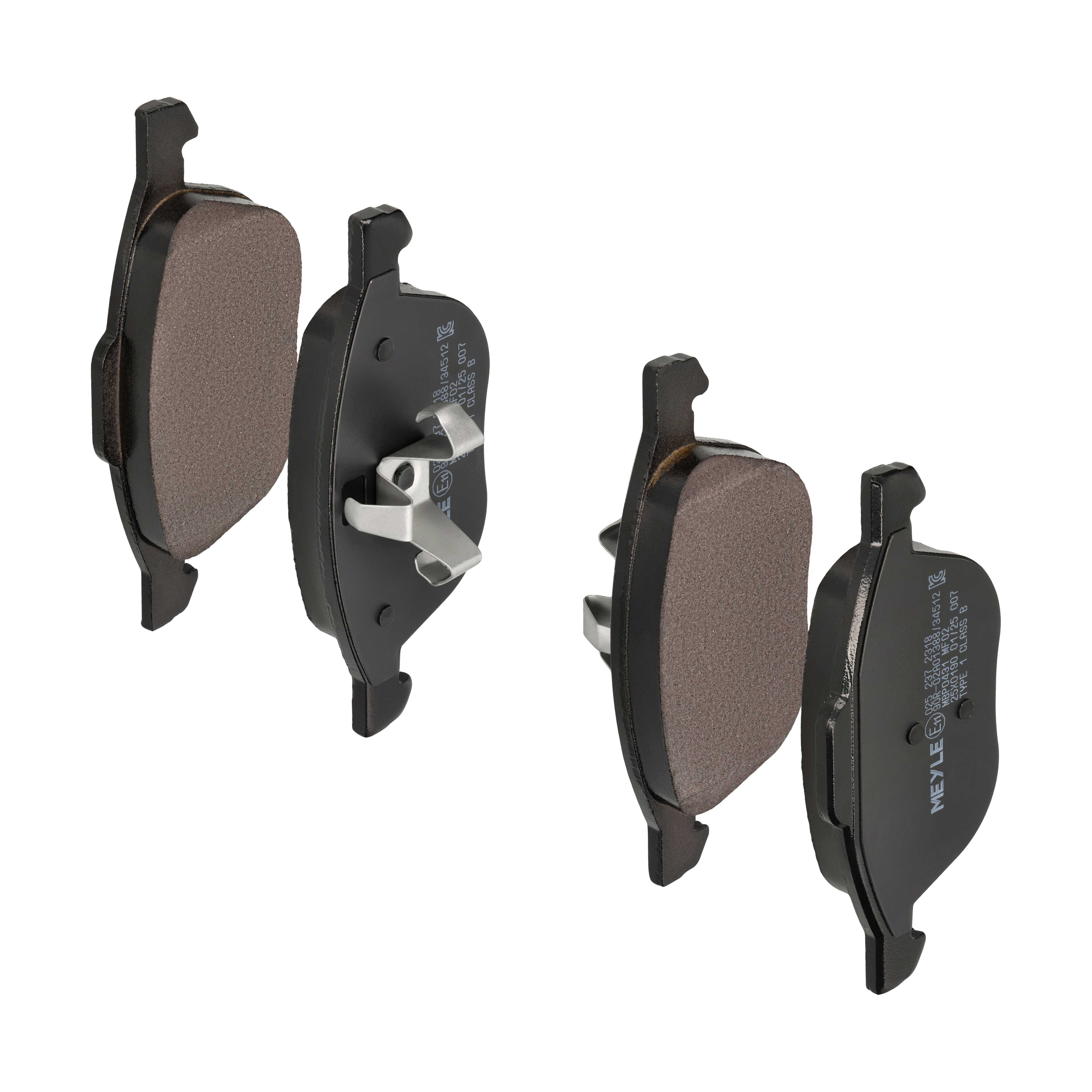 MEYLE Bremseklodser 0252372318 foraksel for FORD VOLVO MAZDA
