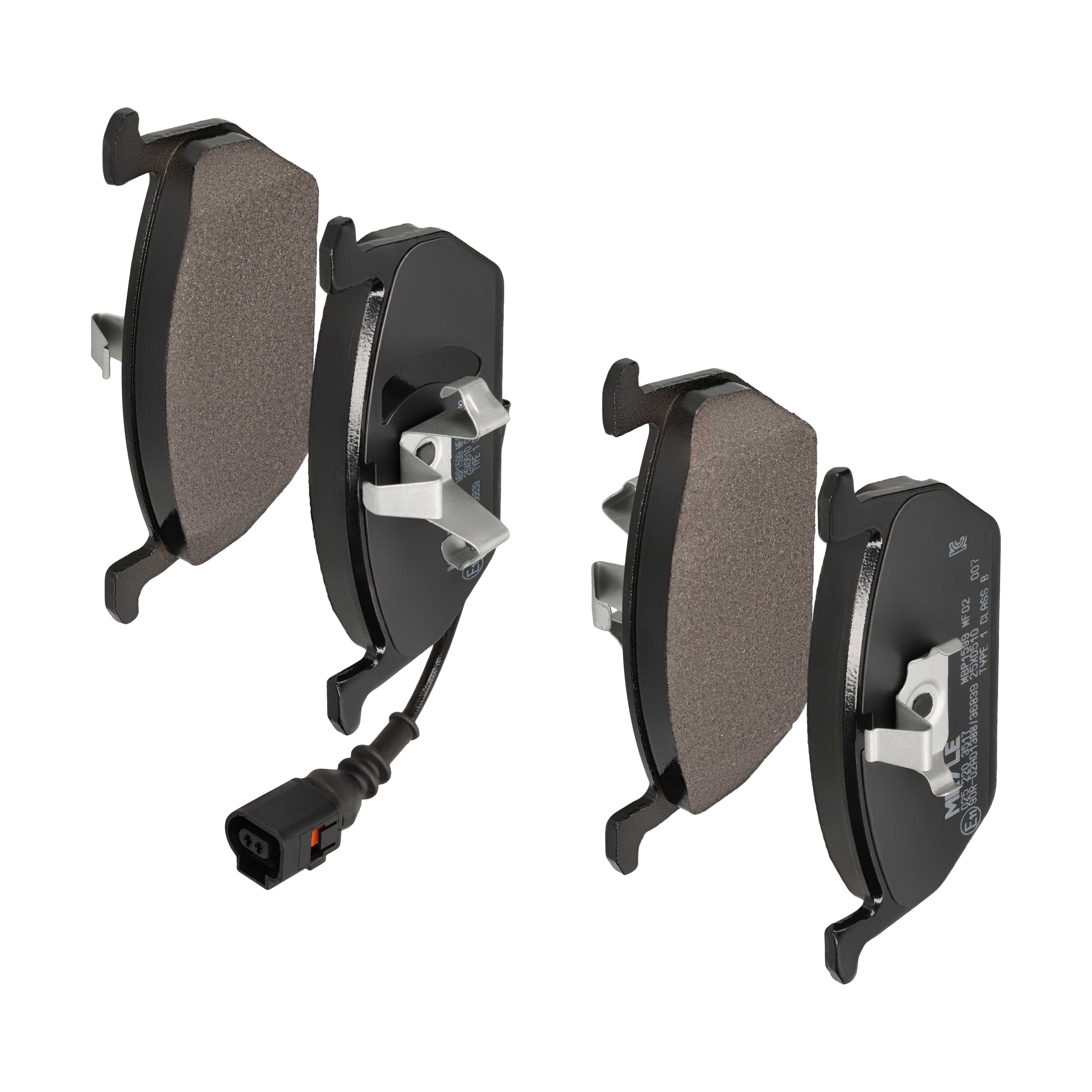 MEYLE Bremseklodser 0252203517 foraksel for AUDI VW SKODA