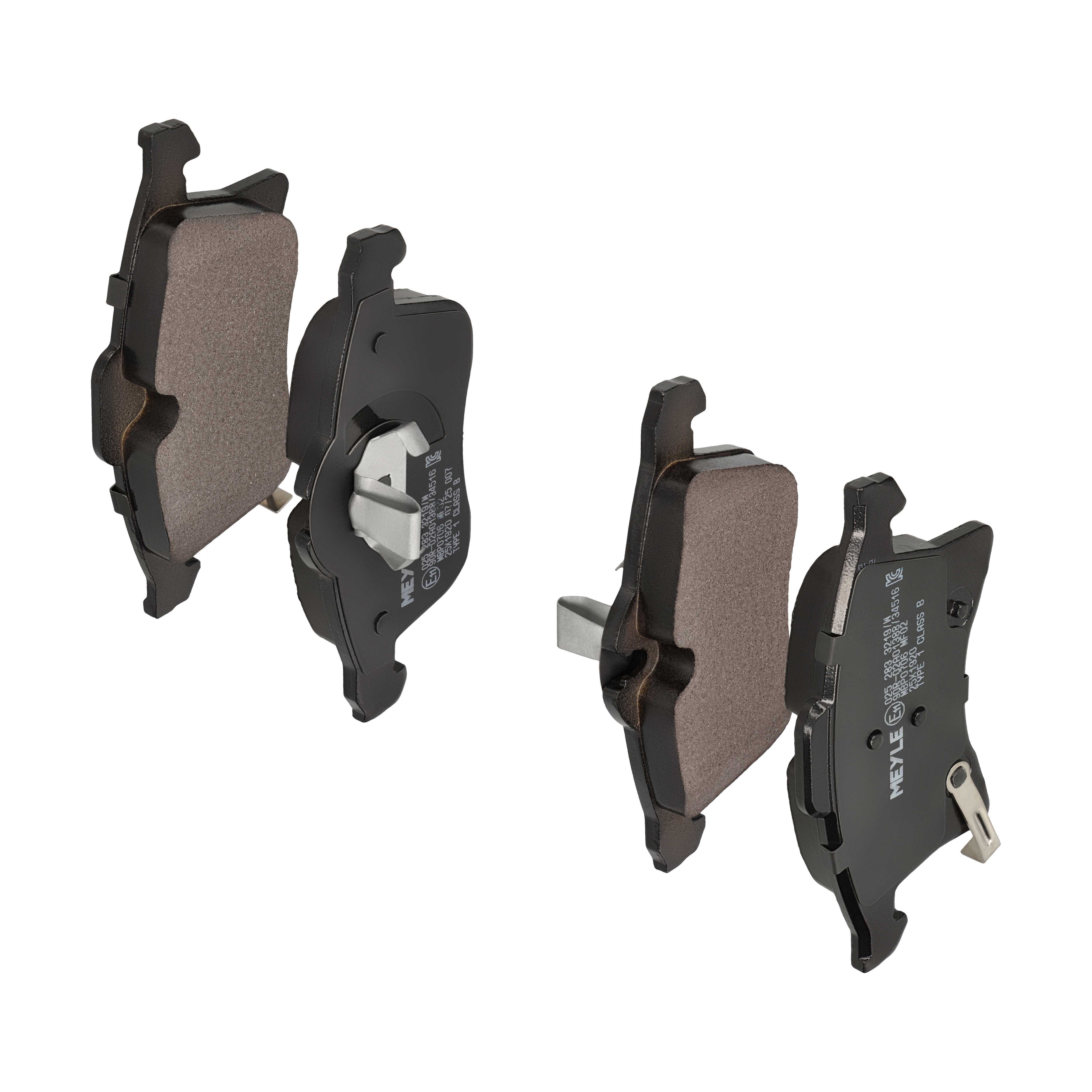 MEYLE Bremseklodser 0252833219w foraksel for VAUXHALL OPEL GENERAL MOTORS