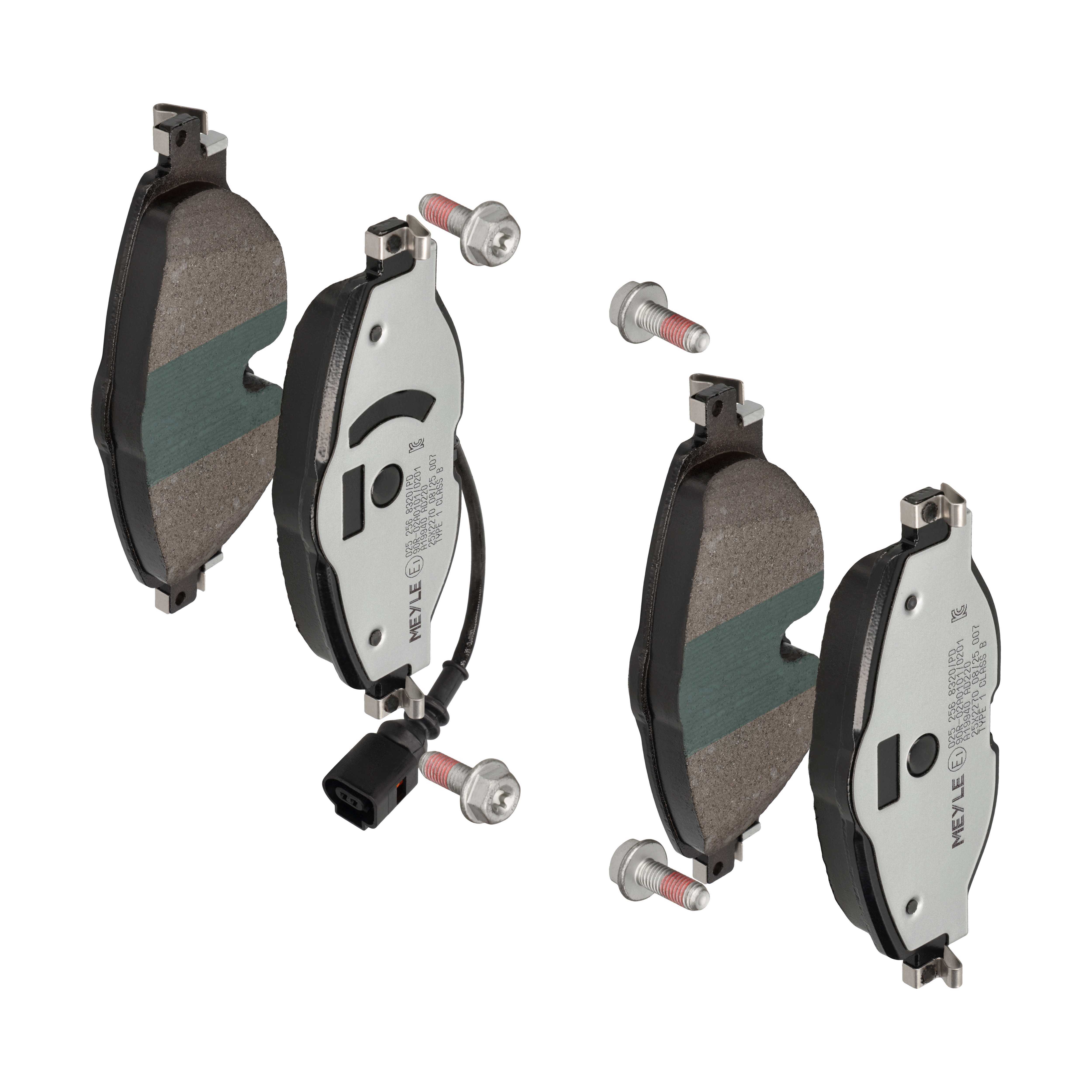 MEYLE Bremseklodser 0252568320pd foraksel for FORD VW CUPRA AUDI SKODA