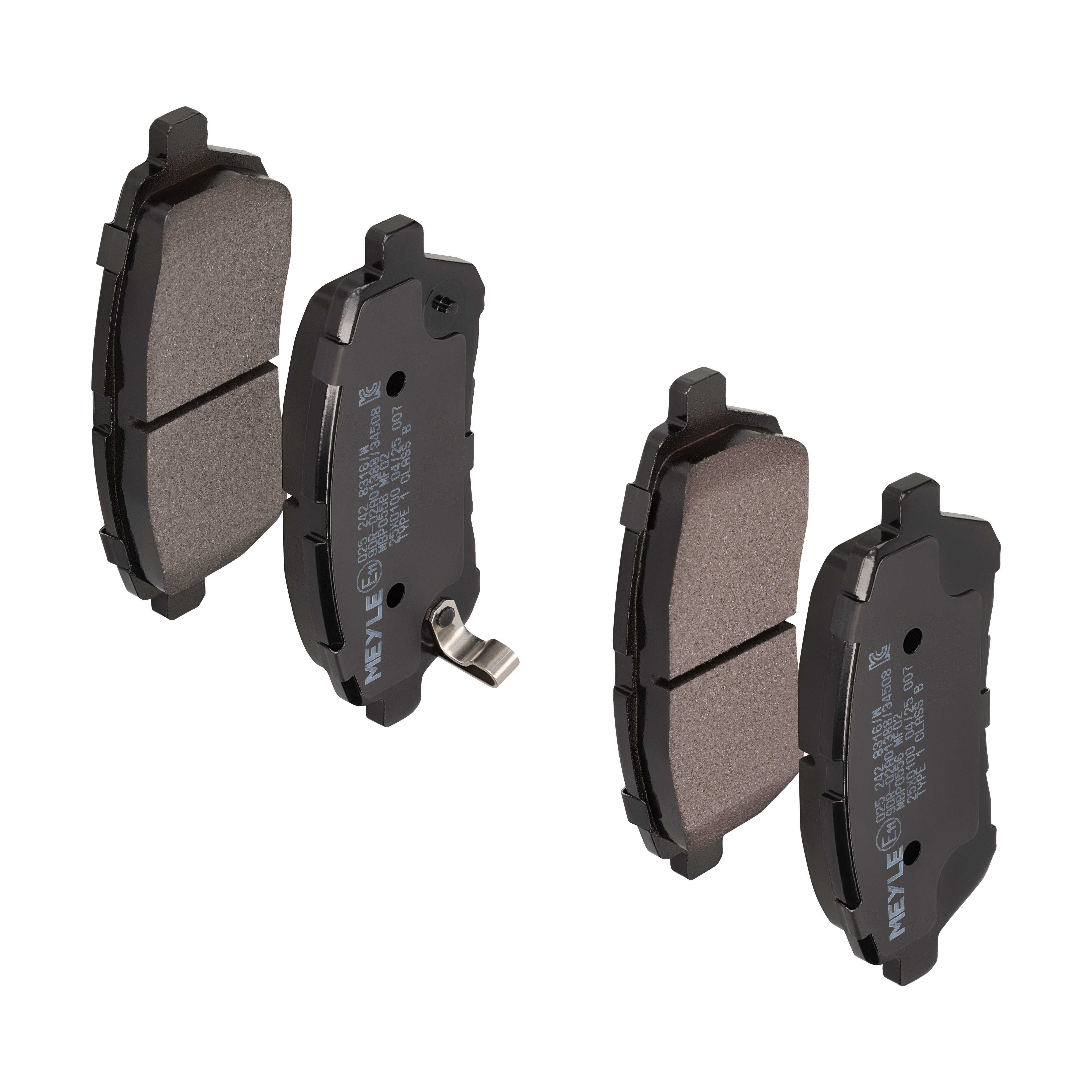 MEYLE Bremseklodser 0252428316w foraksel for FORD ASIA & OCEANIA FORD DAIHATSU SUBARU MAZDA SUZUKI