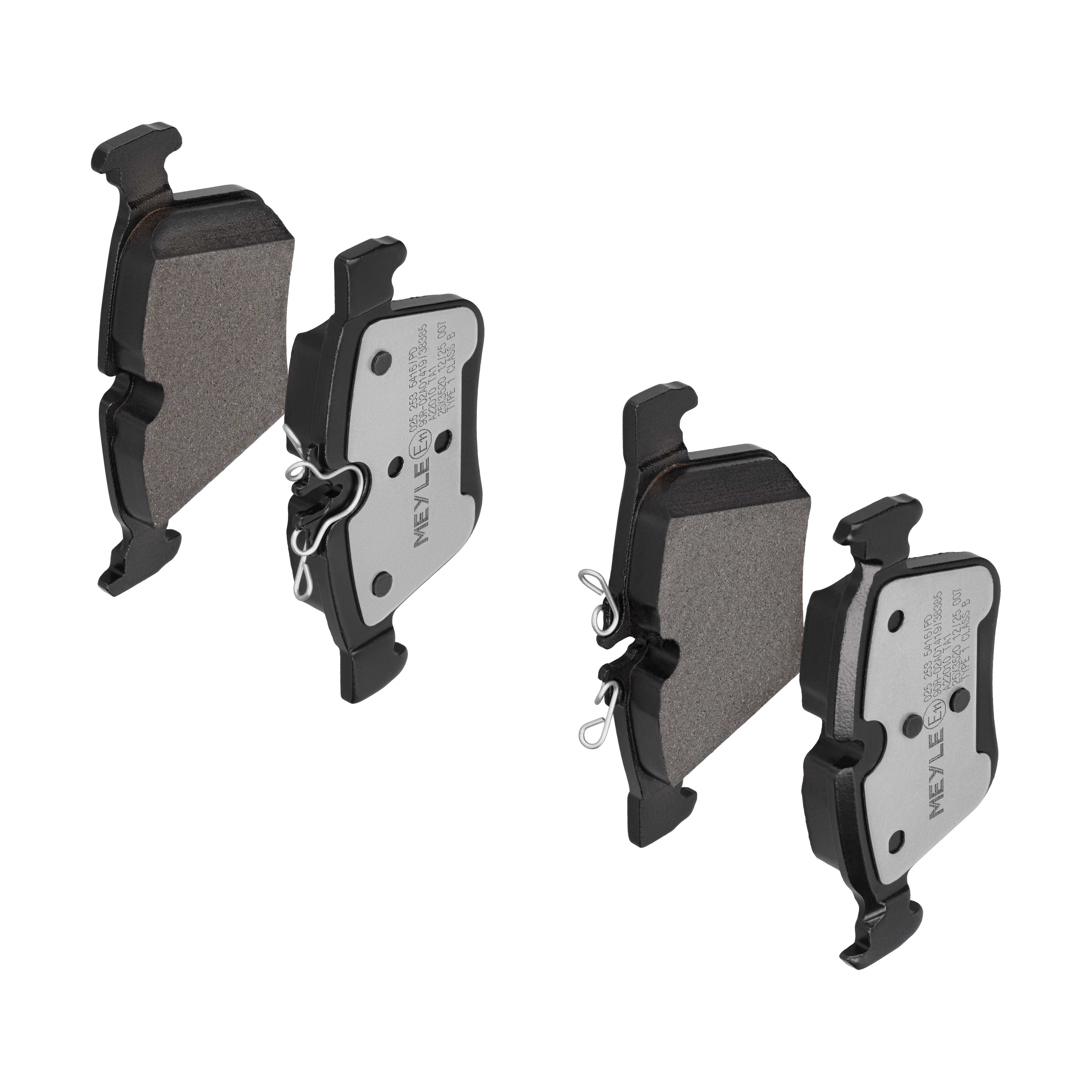 MEYLE Bremseklodser 0252535416pd bagaksel for MERCEDES-BENZ