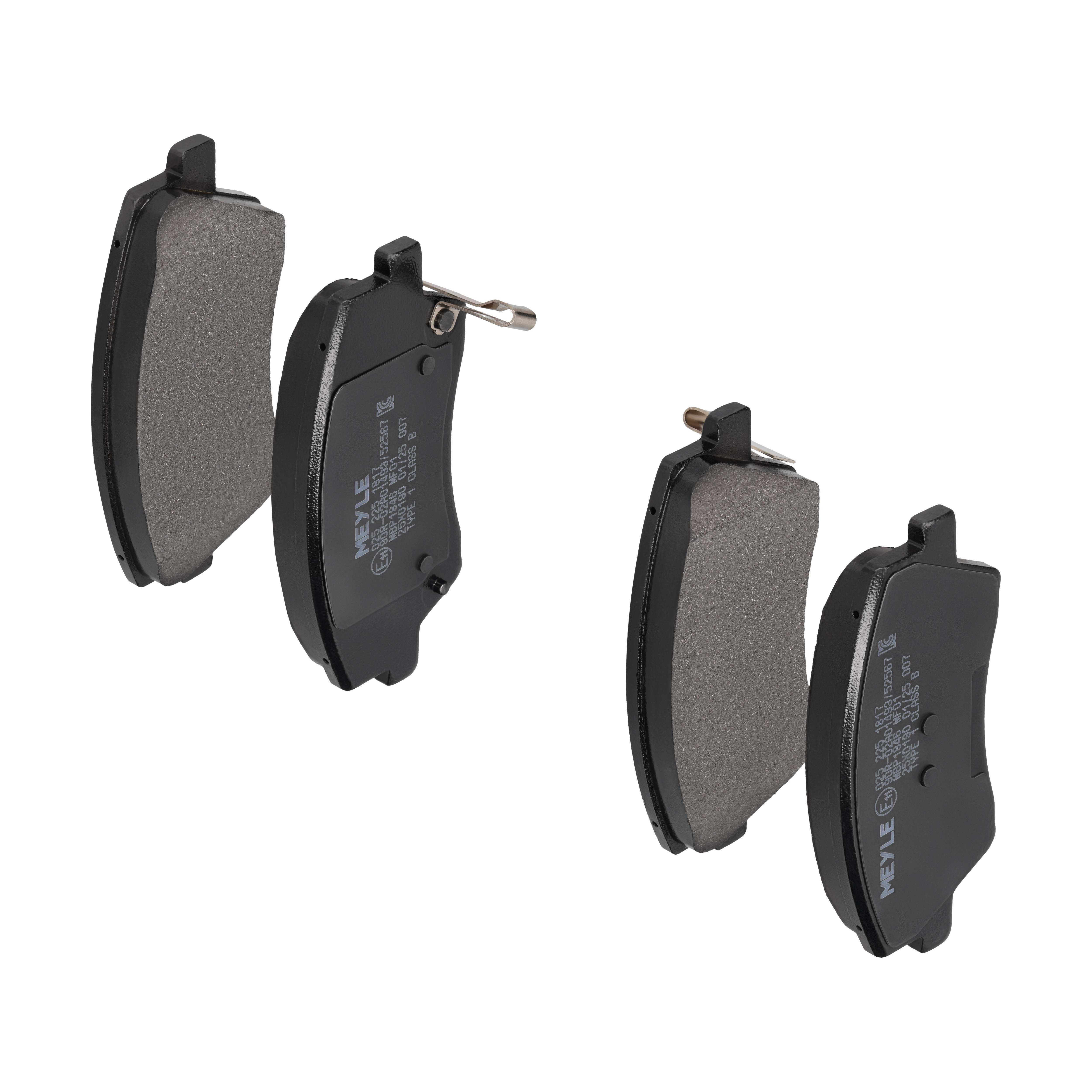 MEYLE Bremseklodser 0252251817 foraksel for HYUNDAI KIA
