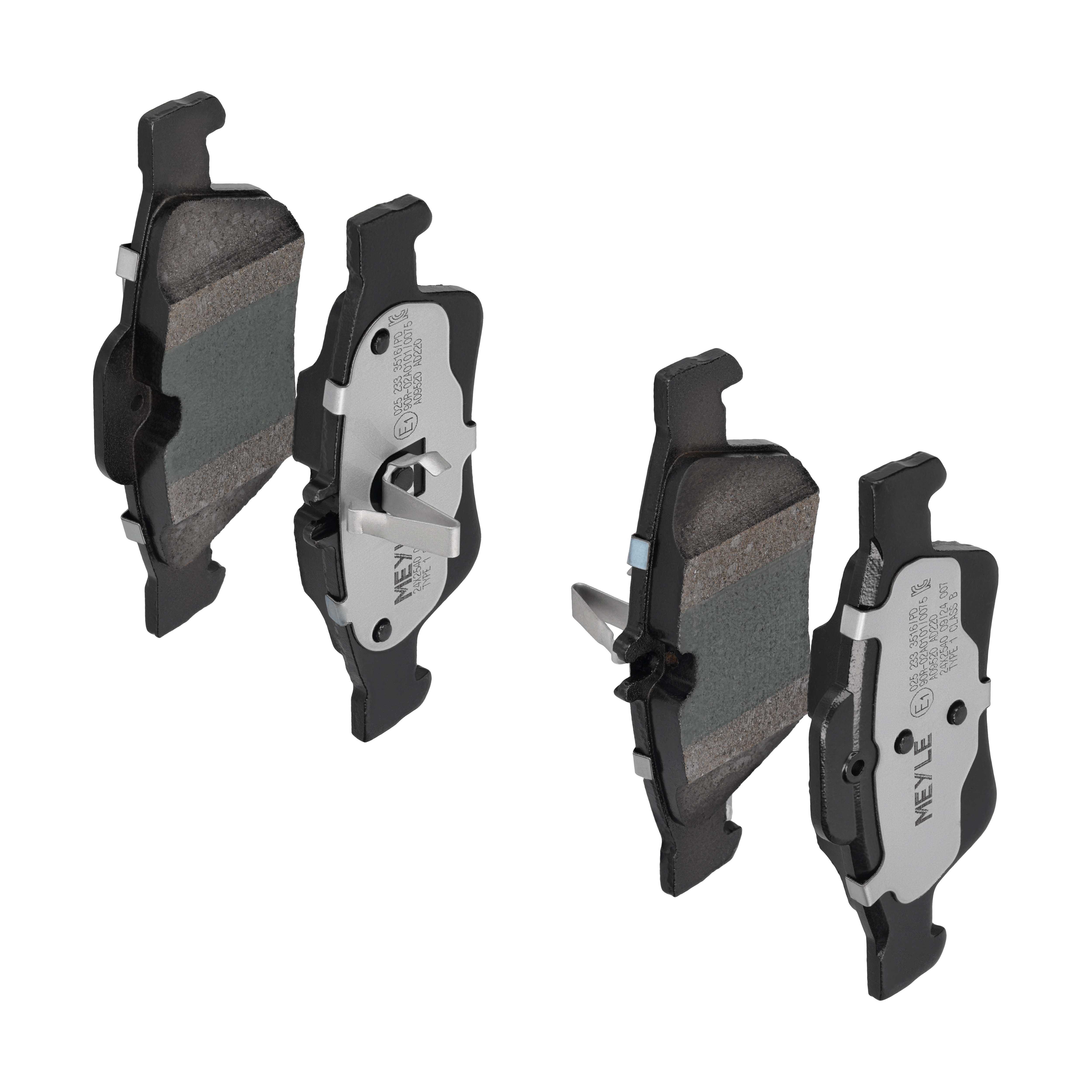 MEYLE Bremseklodser 0252333516pd bagaksel for MERCEDES-BENZ