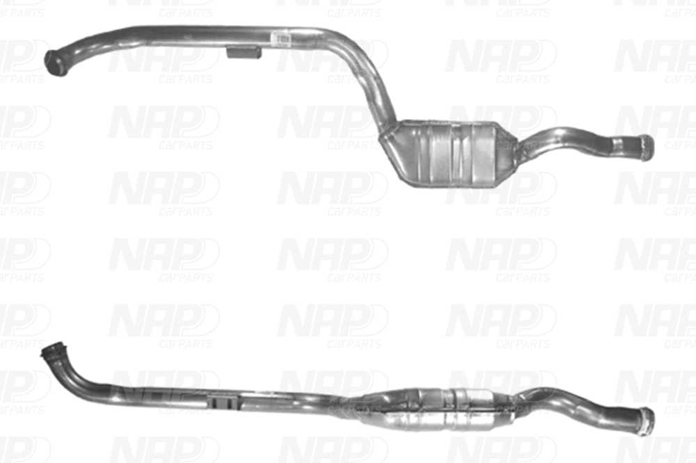 NAP Katalysator cad10580 for MERCEDES-BENZ