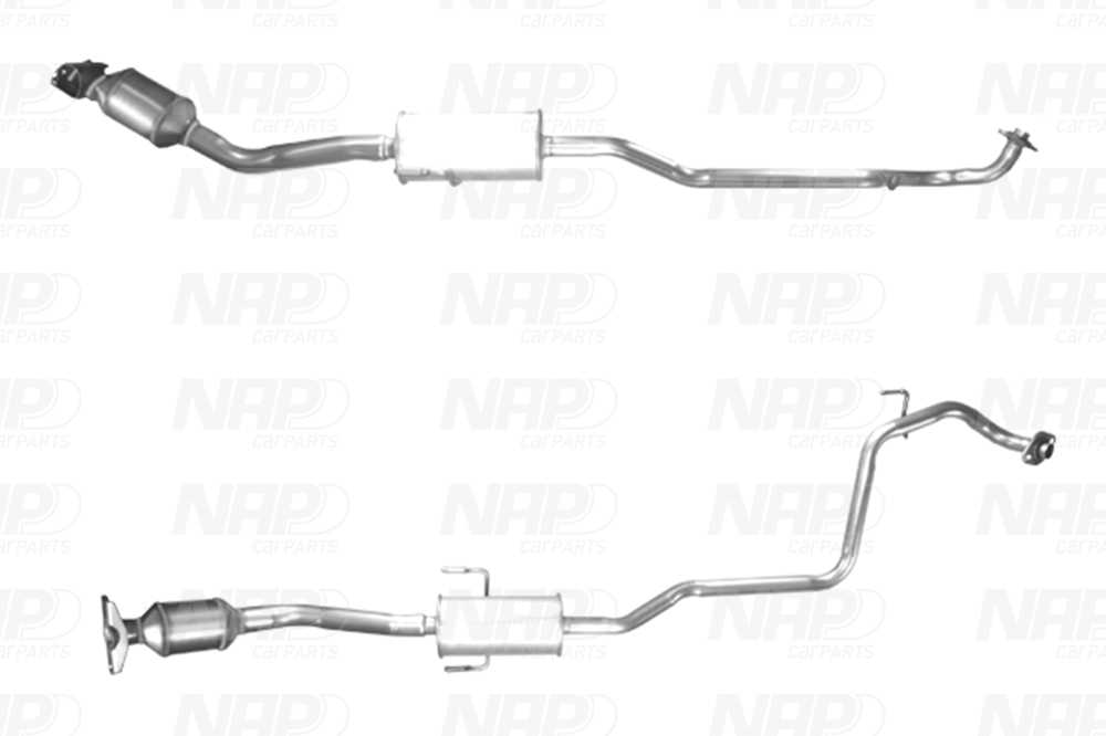 NAP Katalysator cak11457 for TOYOTA
