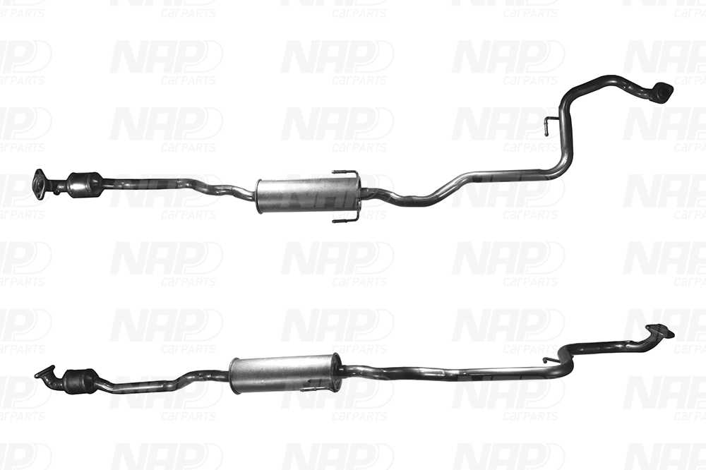 NAP Katalysator cak11478 for TOYOTA