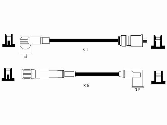 NGK Tændkabelsæt 0577 for MINI