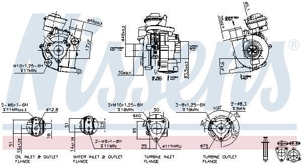 NISSENS Lader, ladesystem 93217 for TOYOTA