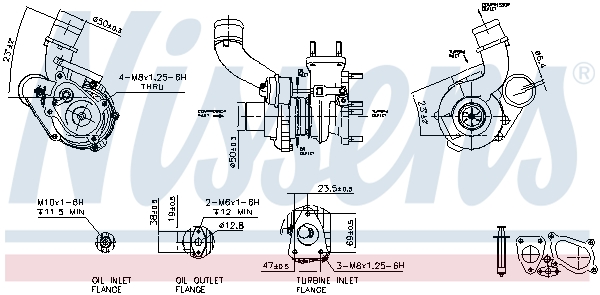 NISSENS Lader, ladesystem 93238 for VAUXHALL OPEL