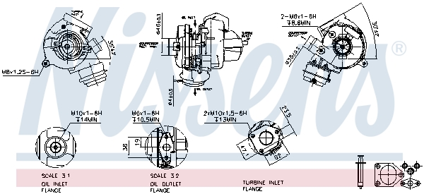 NISSENS Lader, ladesystem 93242 for LAND ROVER
