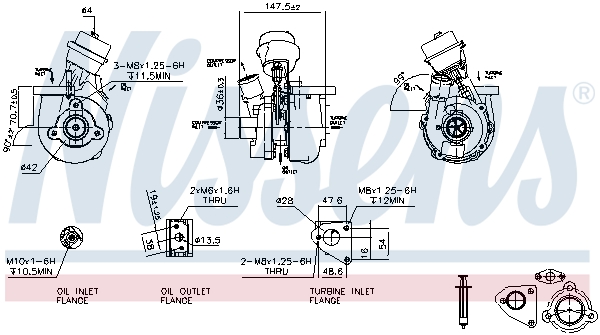 NISSENS Lader, ladesystem 93226 for VAUXHALL