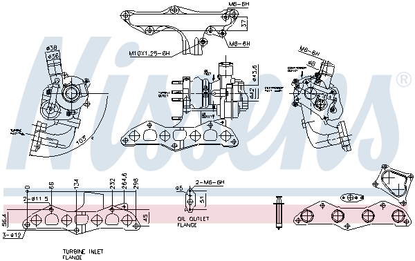 NISSENS Lader, ladesystem 93345 for TOYOTA MINI