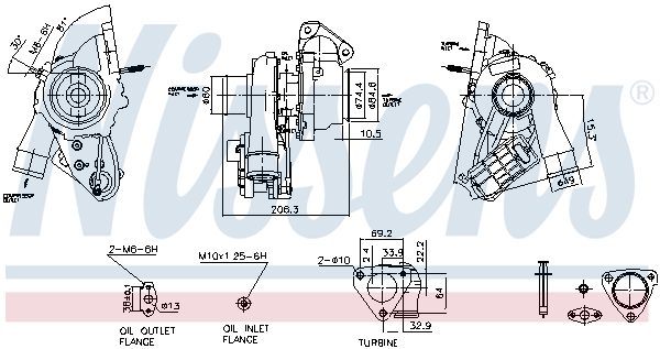 NISSENS Lader, ladesystem 93284 for CITROËN PEUGEOT