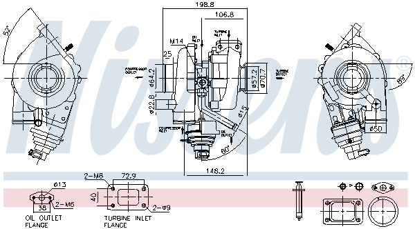 NISSENS Lader, ladesystem 93467 for FIAT PEUGEOT