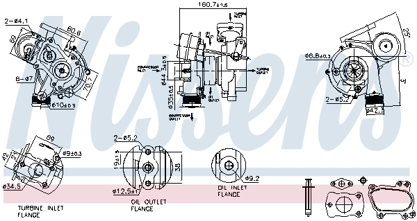 NISSENS Lader, ladesystem 93256 for CITROËN PEUGEOT