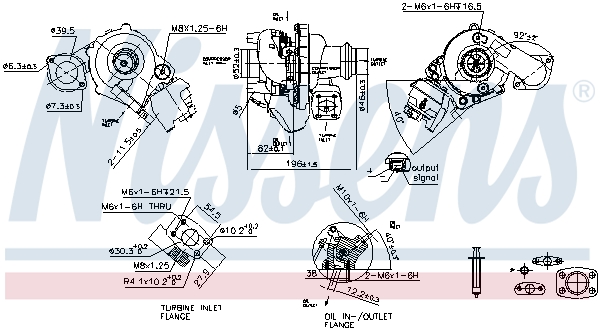 NISSENS Lader, ladesystem 93421 for FORD VOLVO CITROËN MAZDA MITSUBISHI DS PEUGEOT