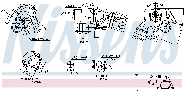 NISSENS Lader, ladesystem 93527 for MERCEDES-BENZ