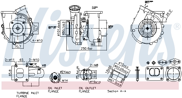 NISSENS 93697 for MERCEDES-BENZ