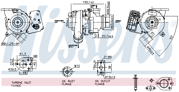 NISSENS Lader, ladesystem 93431 for PEUGEOT LAND ROVER