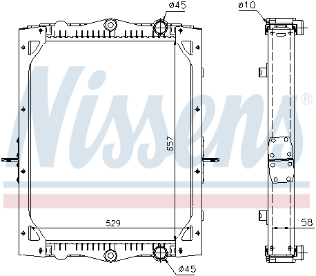 NISSENS 61443a for DAF