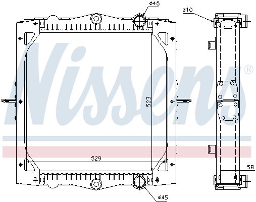 NISSENS 61445a for DAF