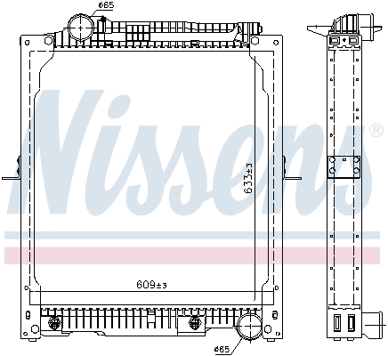 NISSENS 62647a for MERCEDES-BENZ
