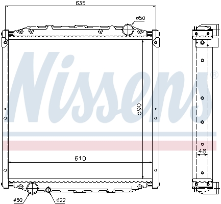 NISSENS 62880a for MAN