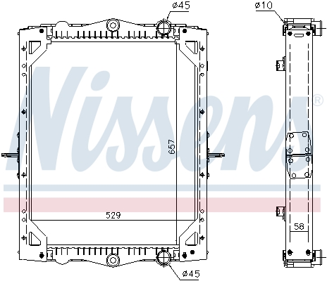 NISSENS 61452 for DAF
