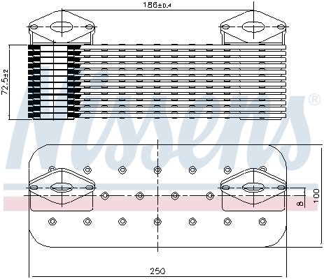 NISSENS 90757 for MERCEDES-BENZ