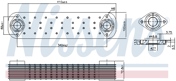 NISSENS 91133 for IVECO