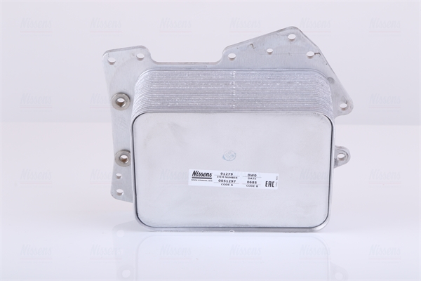 NISSENS Oliekøler, motorolie 91279 for LAND ROVER