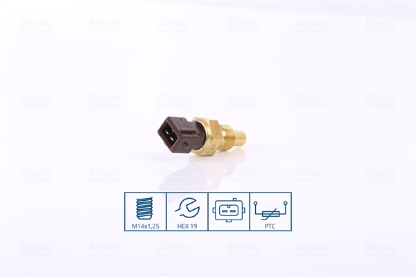 NISSENS Sensor, kølevæsketemp. 207014 for PEUGEOT CITROËN LANCIA FIAT