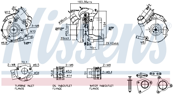 NISSENS Lader, ladesystem 93830 for RENAULT
