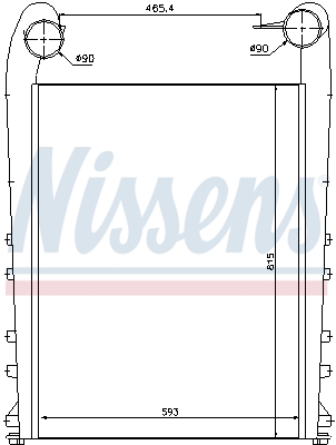 NISSENS 97058 for RENAULT TRUCKS
