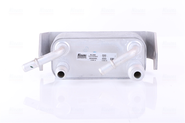 NISSENS Oliekøler, automatisk gearkasse 91280 for LAND ROVER
