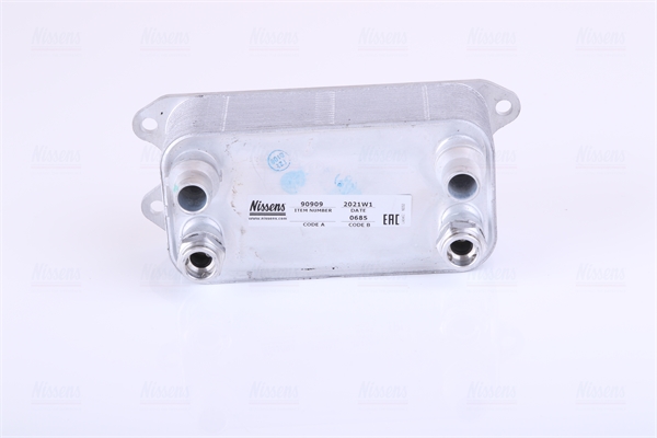 NISSENS Oliekøler, automatisk gearkasse 90909 for MERCEDES-BENZ