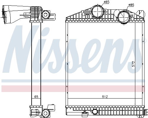 NISSENS 97033 for MERCEDES-BENZ