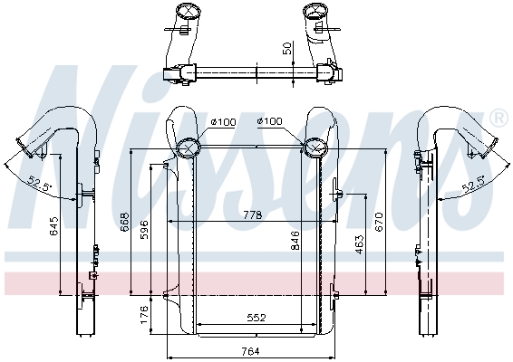 NISSENS 97059 for DAF