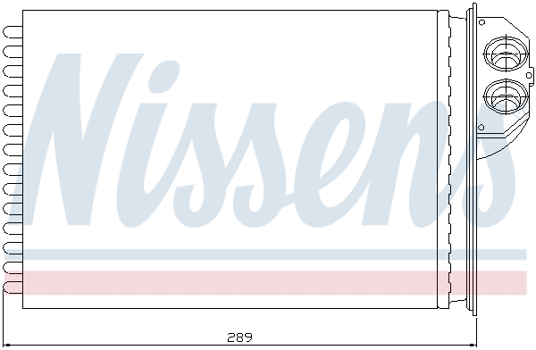 NISSENS Varmeelement, kabinevarme 72943 for PEUGEOT