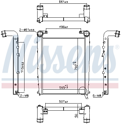NISSENS 97090 for VOLVO RENAULT TRUCKS