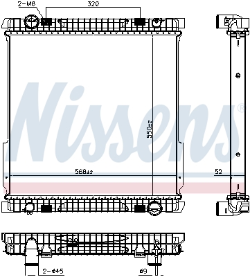 NISSENS 606872 for IVECO
