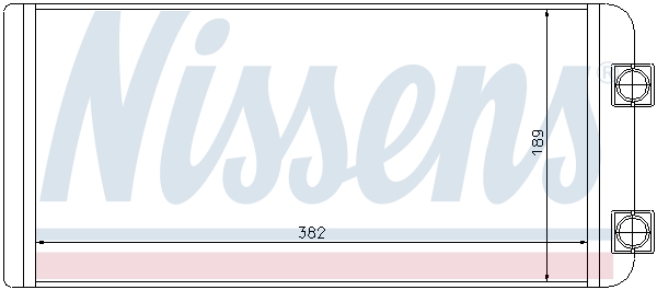 NISSENS 73643 for VOLVO