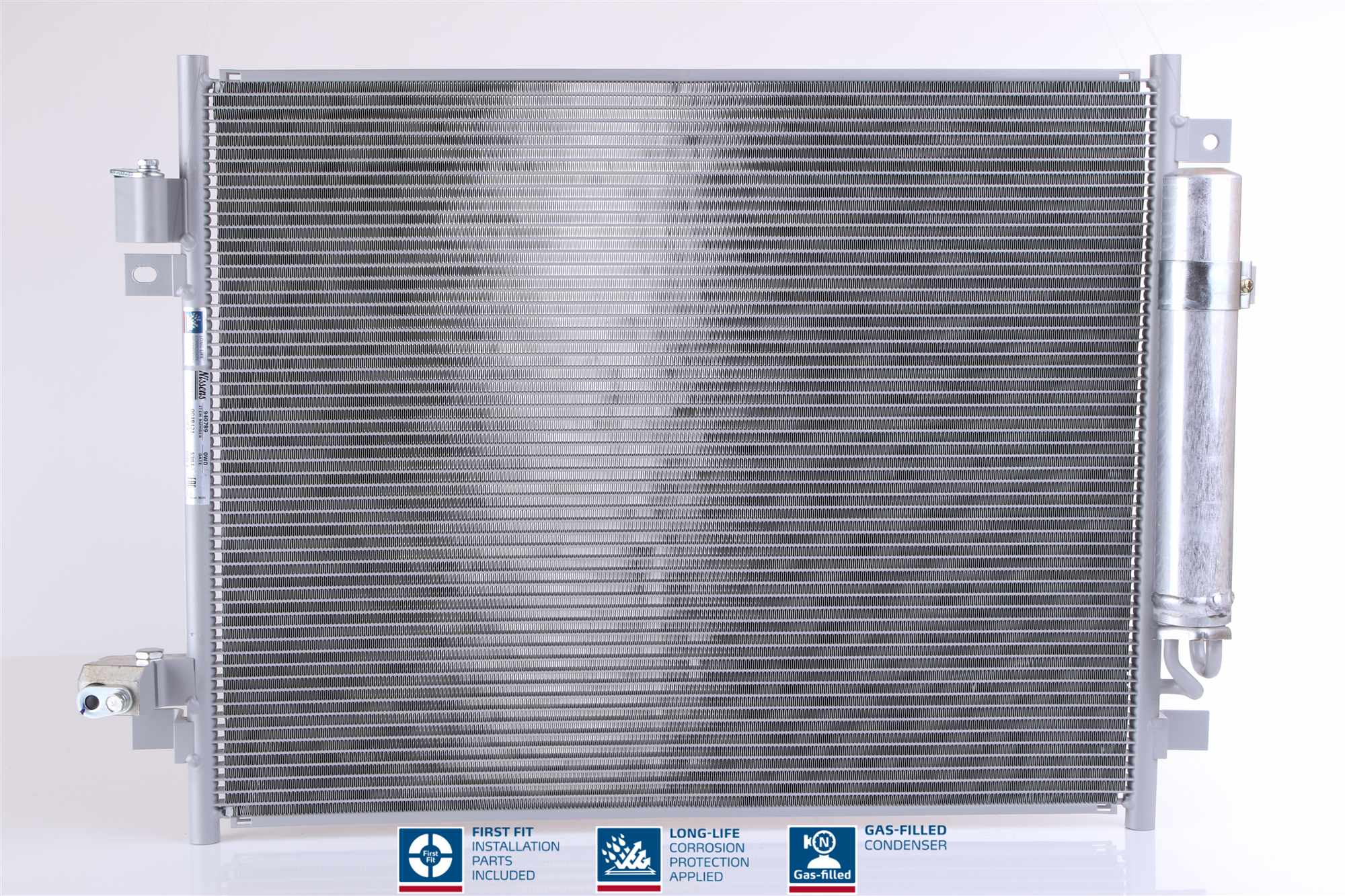 NISSENS Kondensor, klimaanlæg 940789 for NISSAN