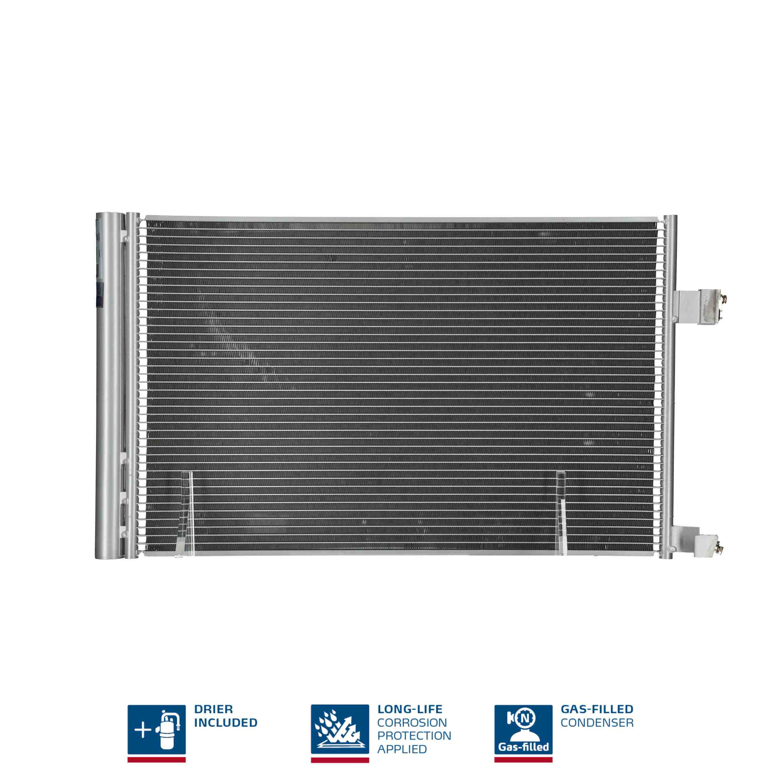 NISSENS Kondensor, klimaanlæg 940808 for JAGUAR LAND ROVER