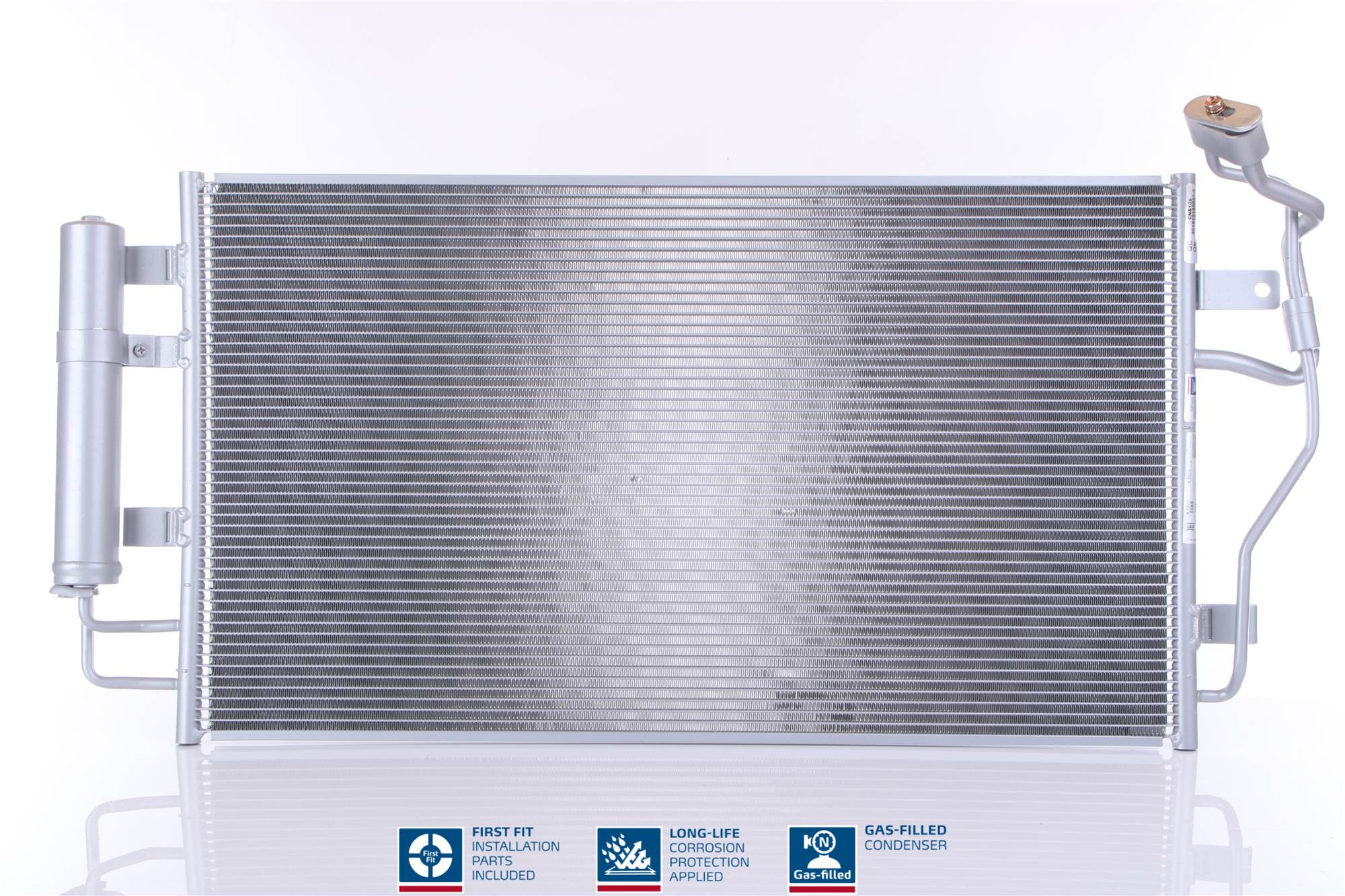 NISSENS Kondensor, klimaanlæg 940583 for NISSAN