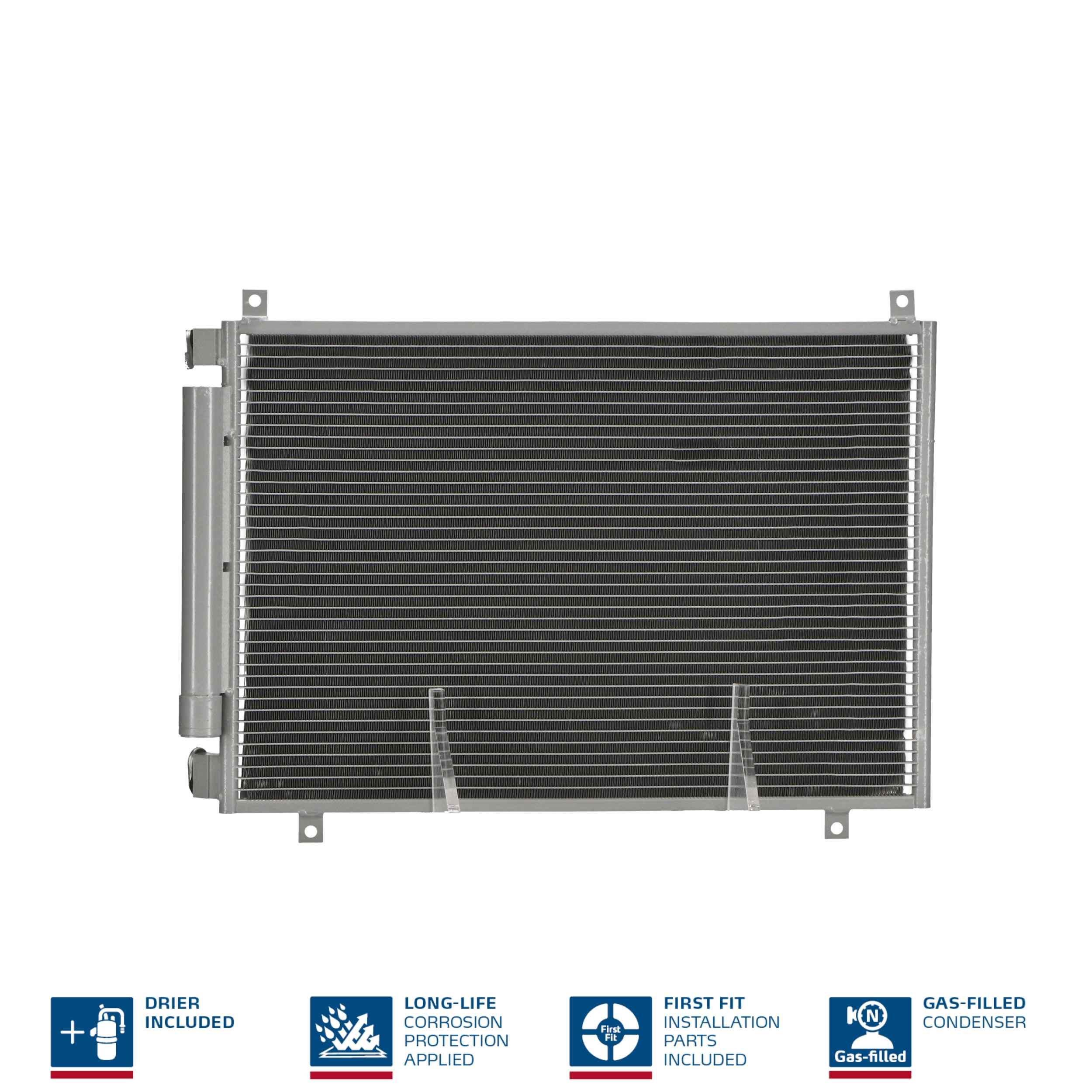 NISSENS Kondensor, klimaanlæg 941106 for SUZUKI
