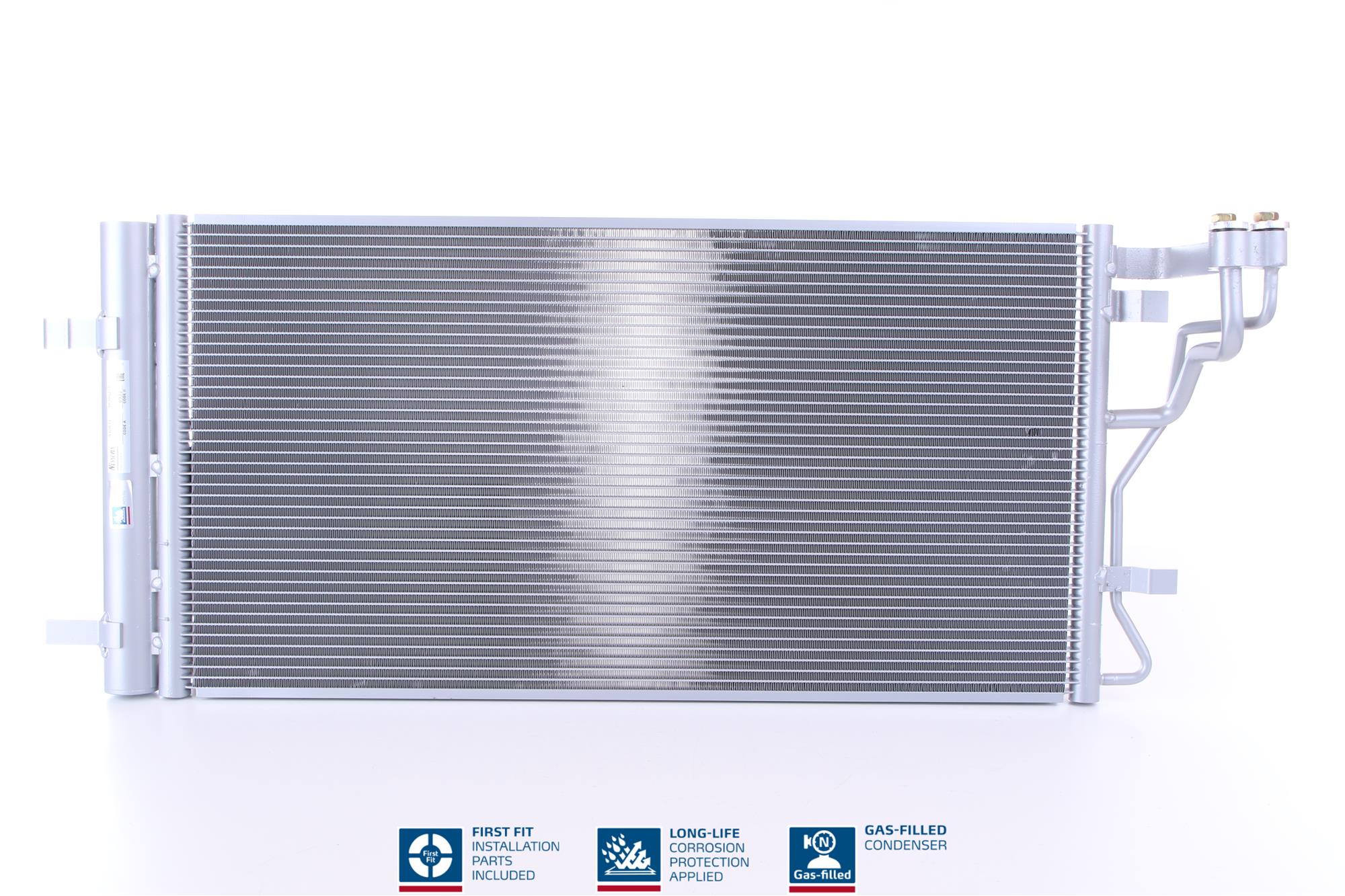 NISSENS Kondensor, klimaanlæg 940831 for HYUNDAI
