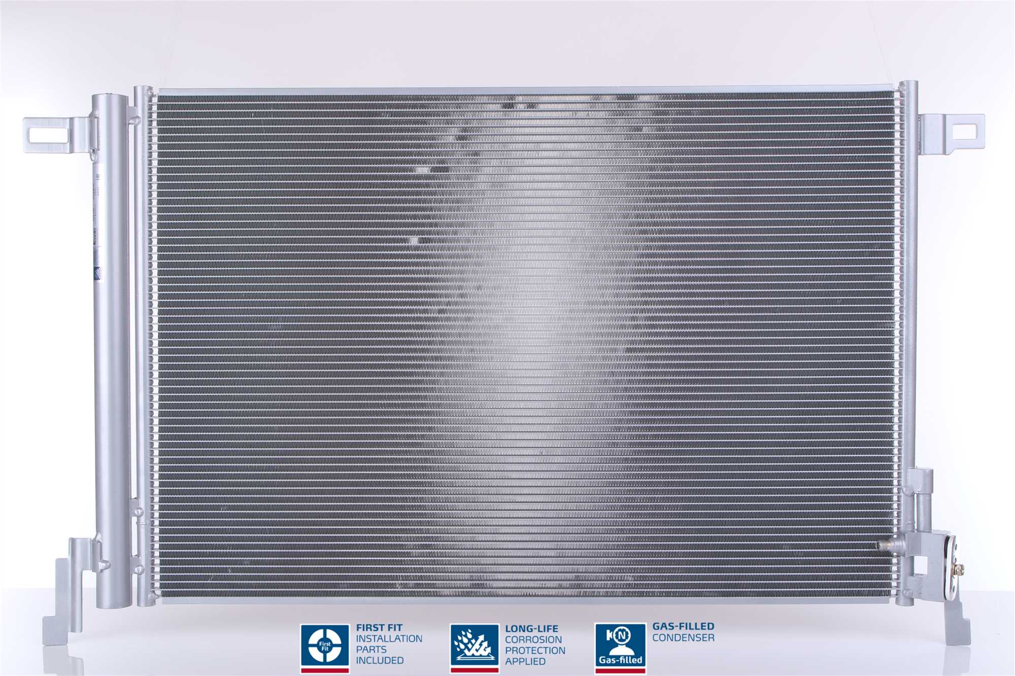 NISSENS Kondensor, klimaanlæg 941209 for PORSCHE